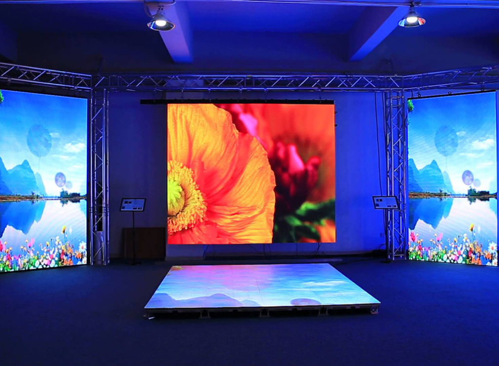 Trade Show Exhibit LED Video Wall Rental